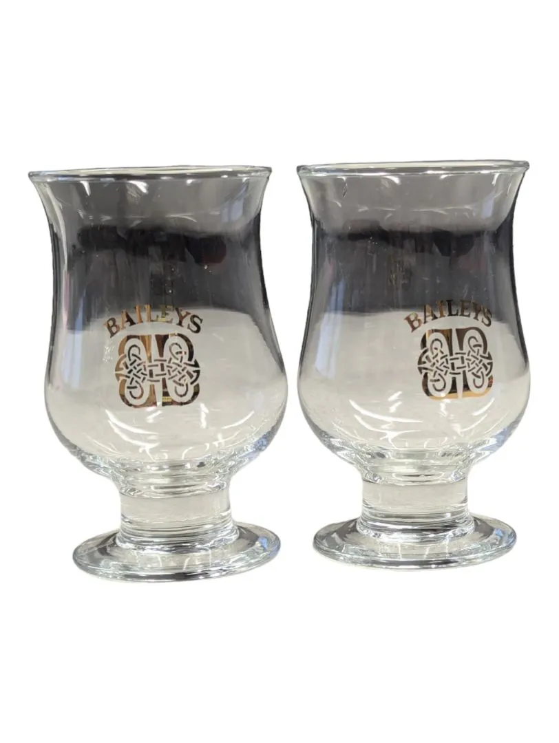 2 Baileys liqueur Shot Glasses