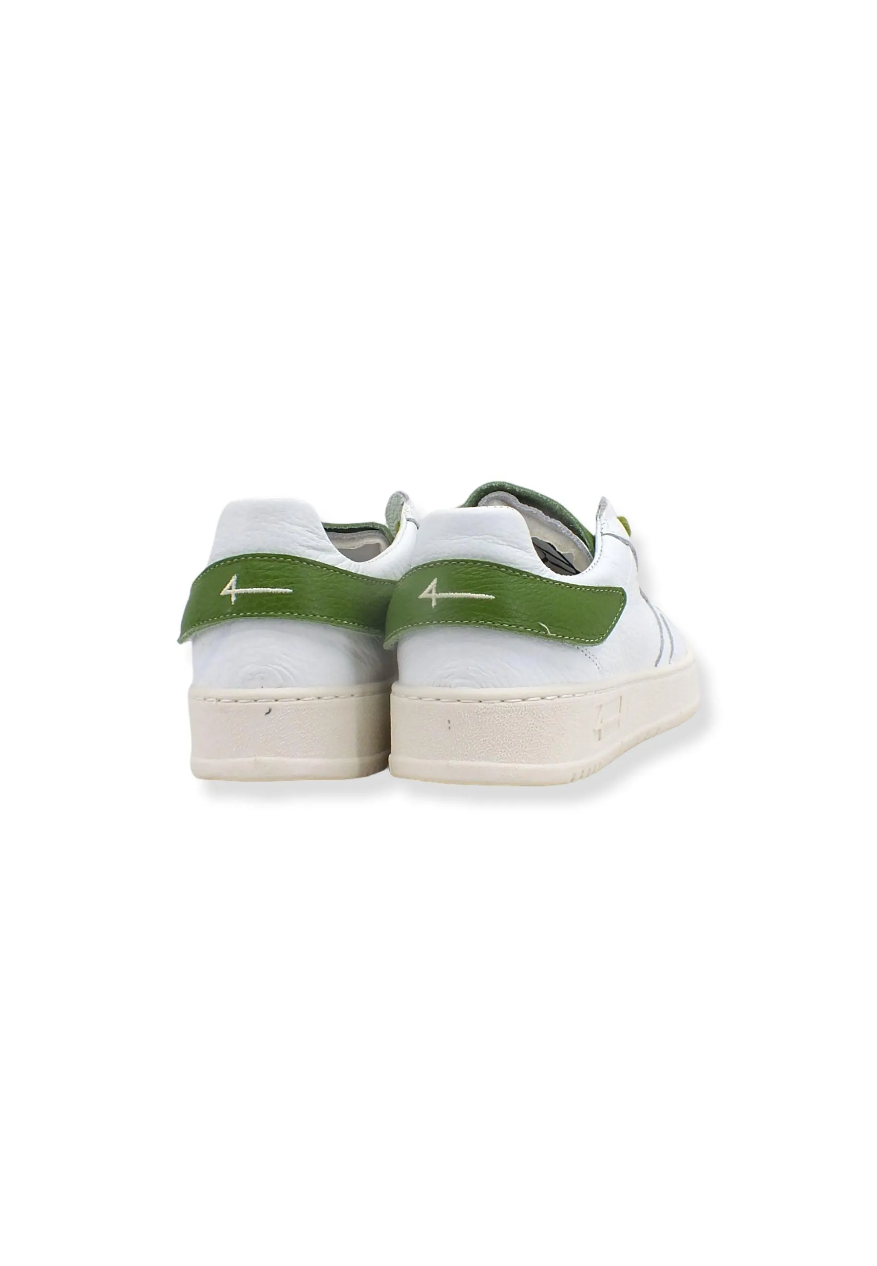 4LINE Fourline Sneaker Low Max Bianco Verde Pistacchio X08