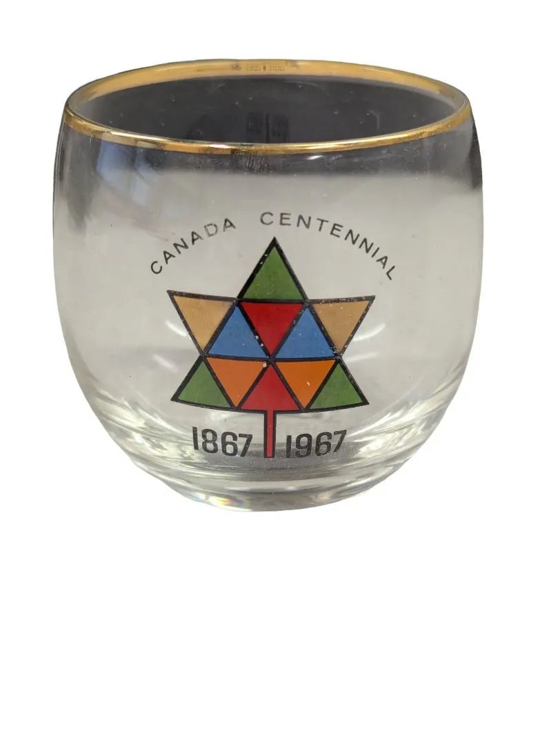 6-Canada Centennial 1867-1967 Drink Glasses in Box