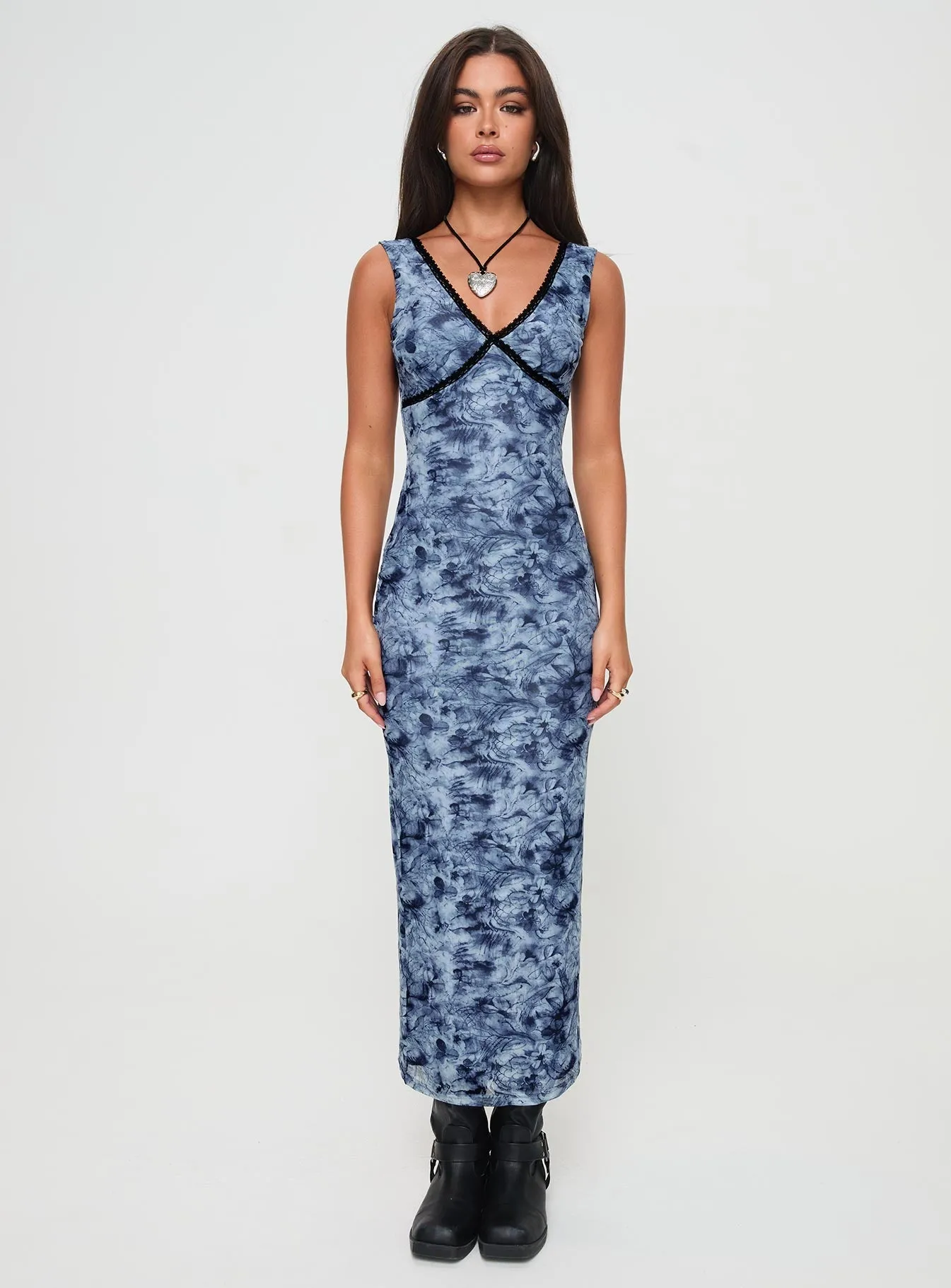 Abberley Maxi Dress Blue