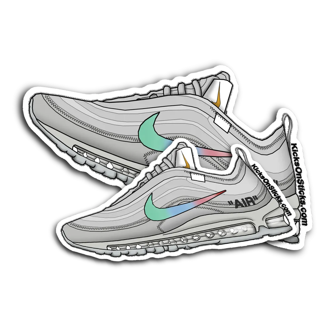 Air Max 97 Off-White "Menta" Sneaker Sticker