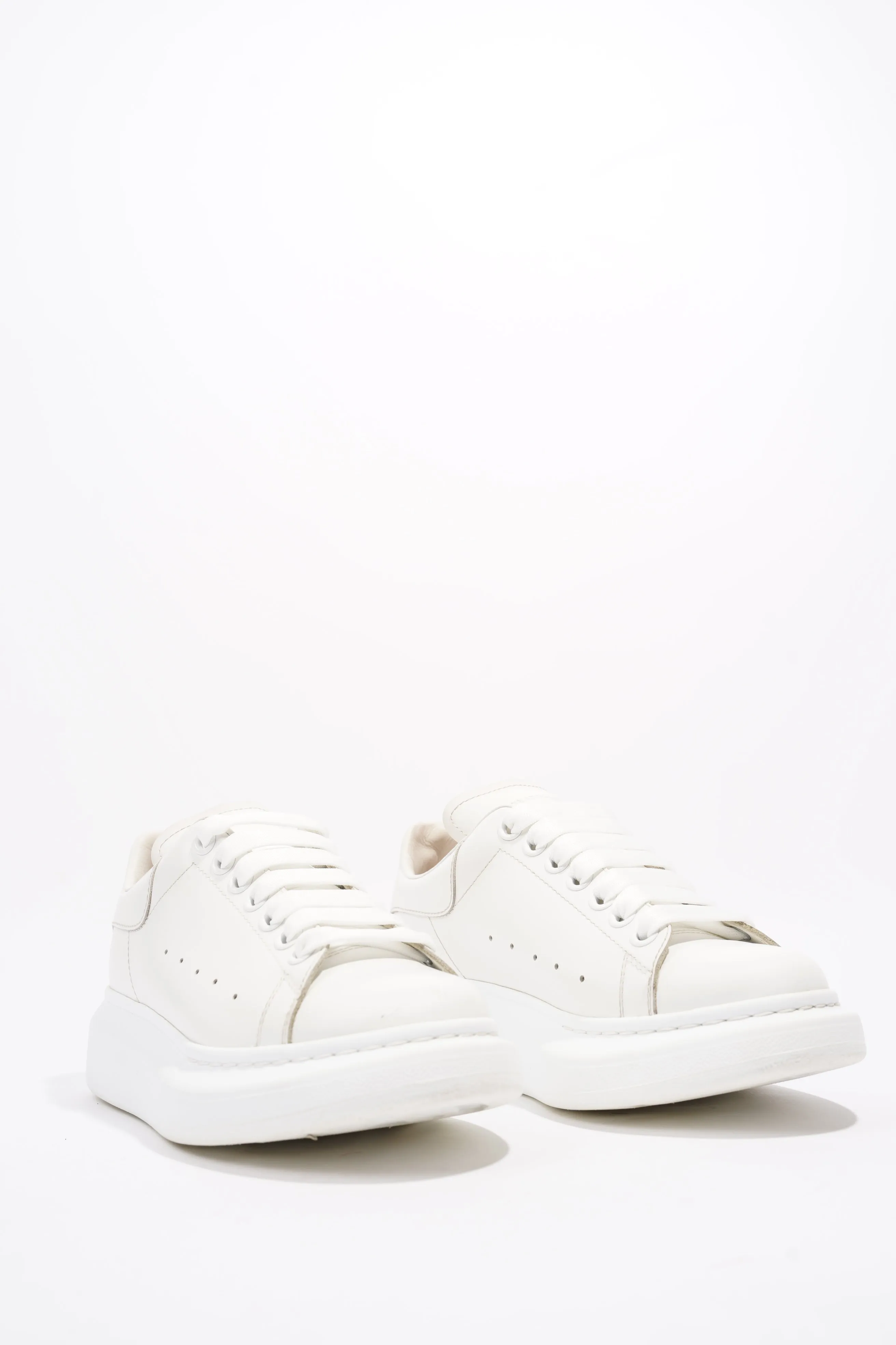 Alexander McQueen Oversized Sneaker White Leather EU 37 UK 4