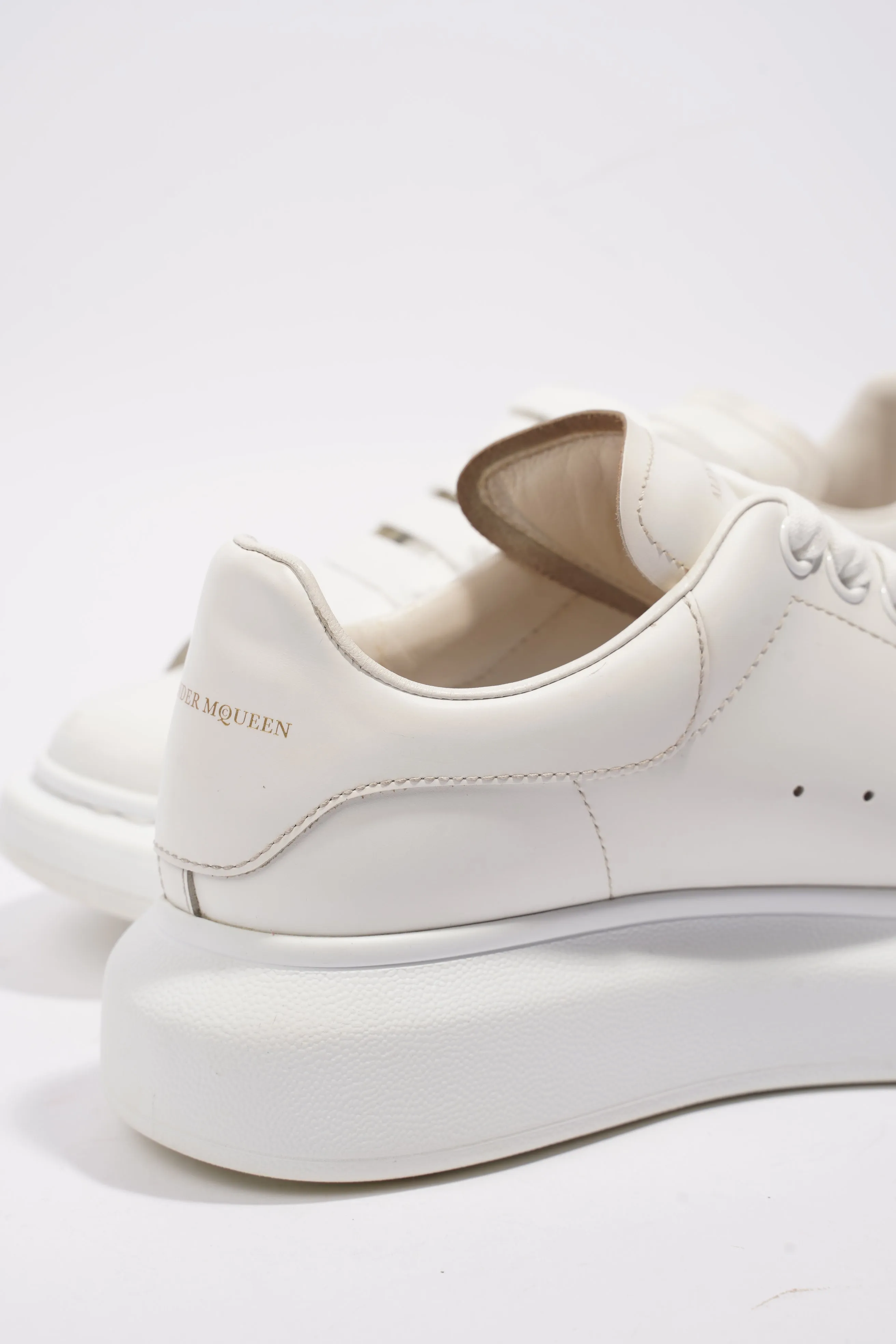 Alexander McQueen Oversized Sneaker White Leather EU 37 UK 4