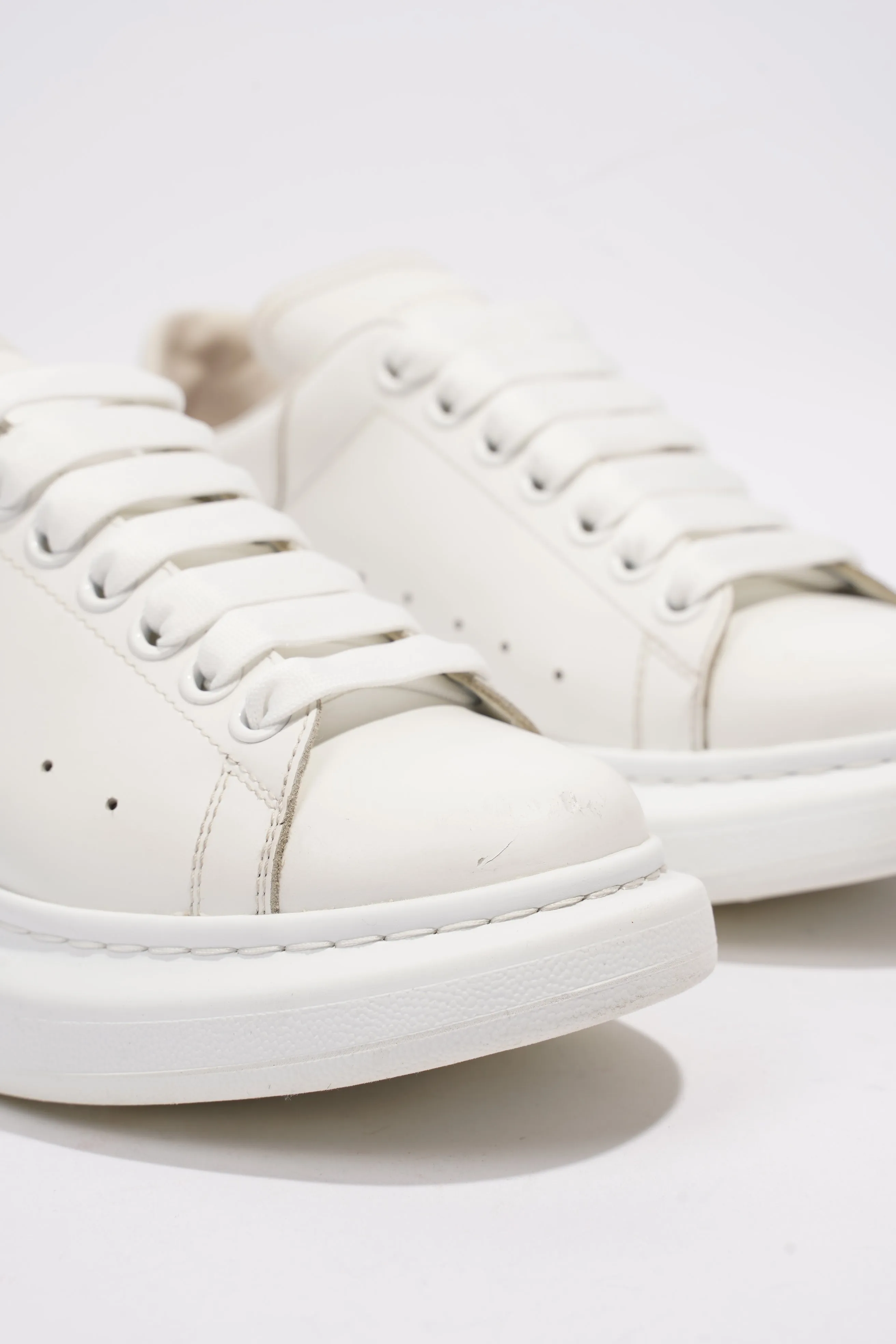 Alexander McQueen Oversized Sneaker White Leather EU 37 UK 4