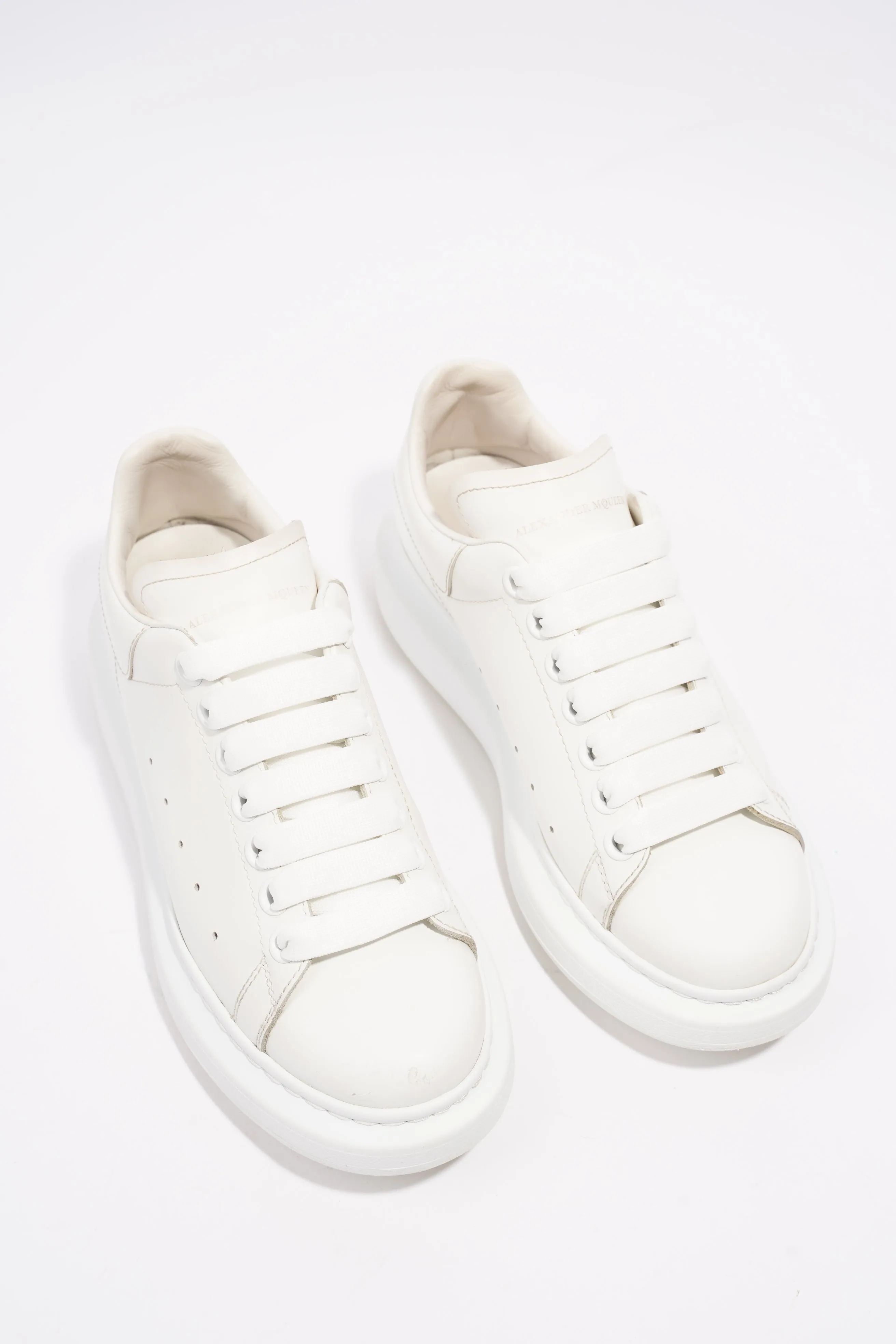 Alexander McQueen Oversized Sneaker White Leather EU 37 UK 4