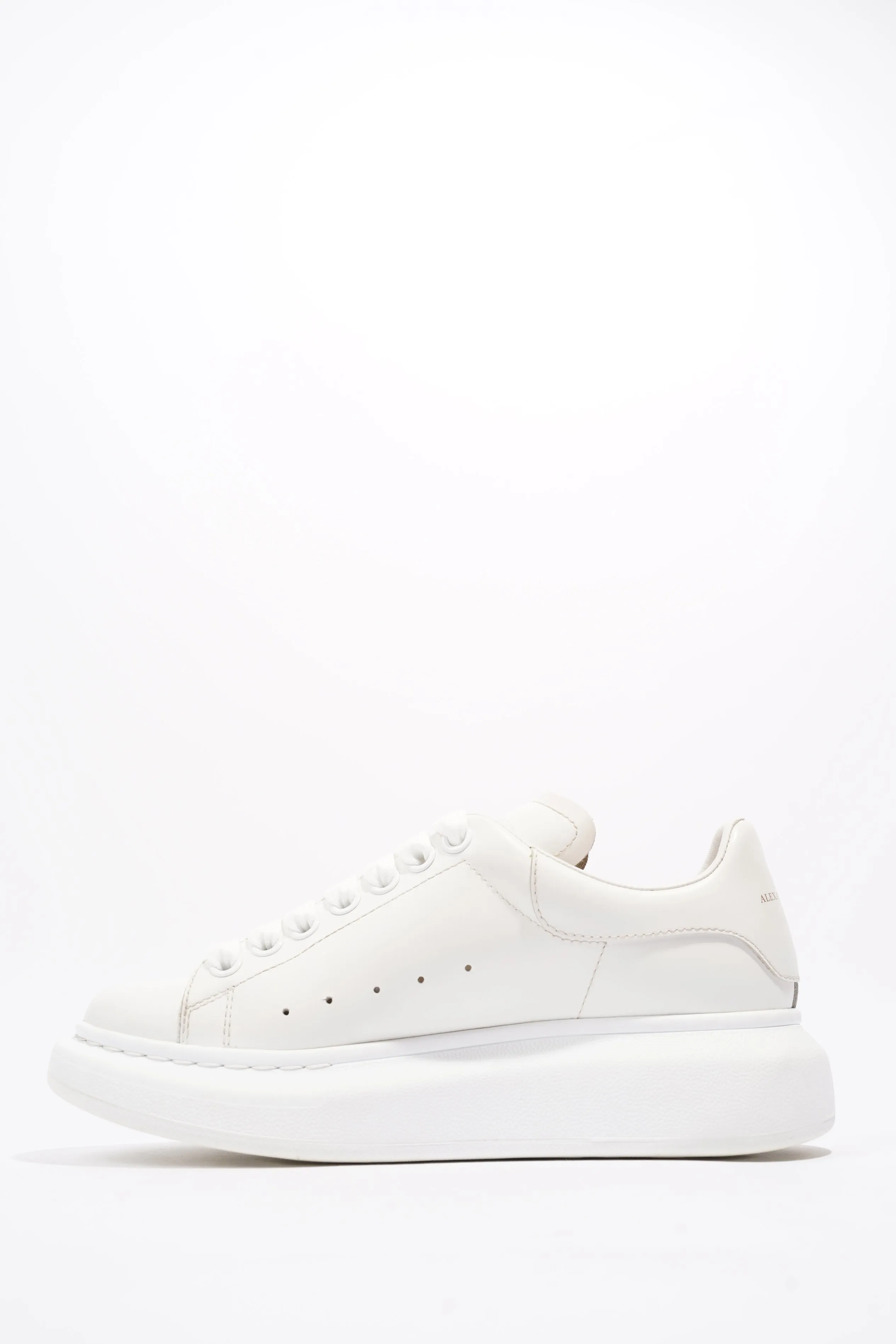 Alexander McQueen Oversized Sneaker White Leather EU 37 UK 4