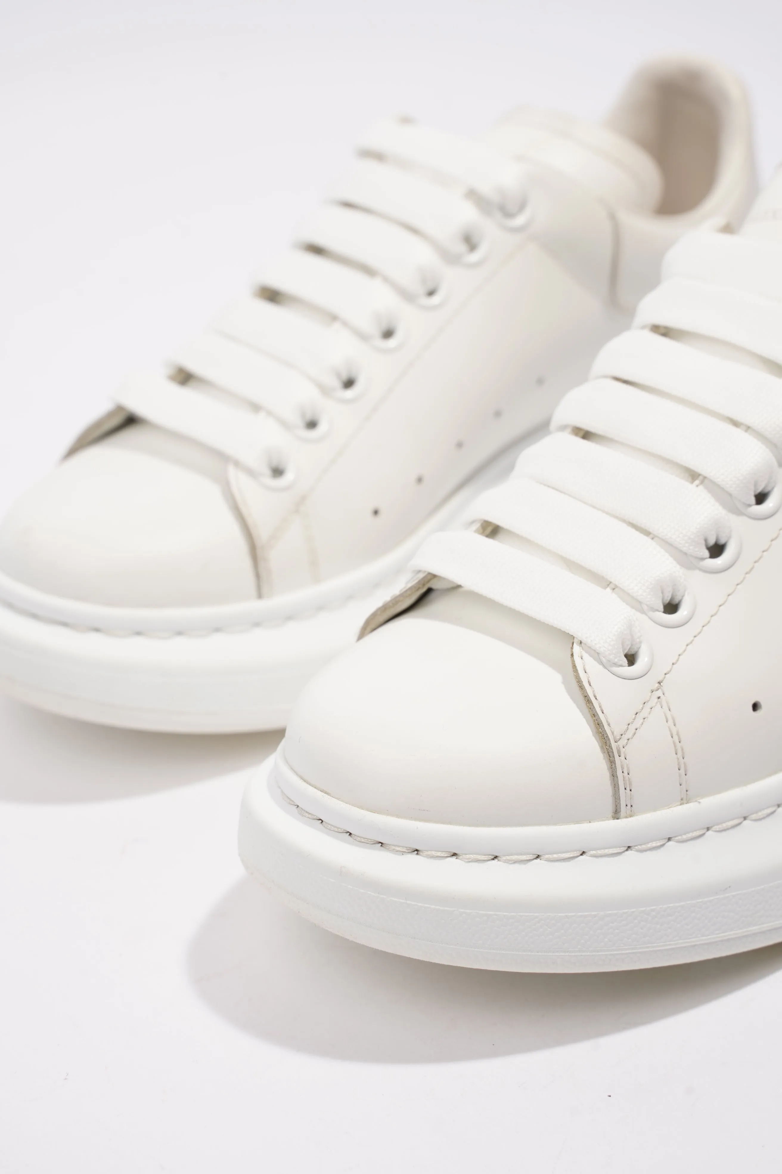 Alexander McQueen Oversized Sneaker White Leather EU 37 UK 4