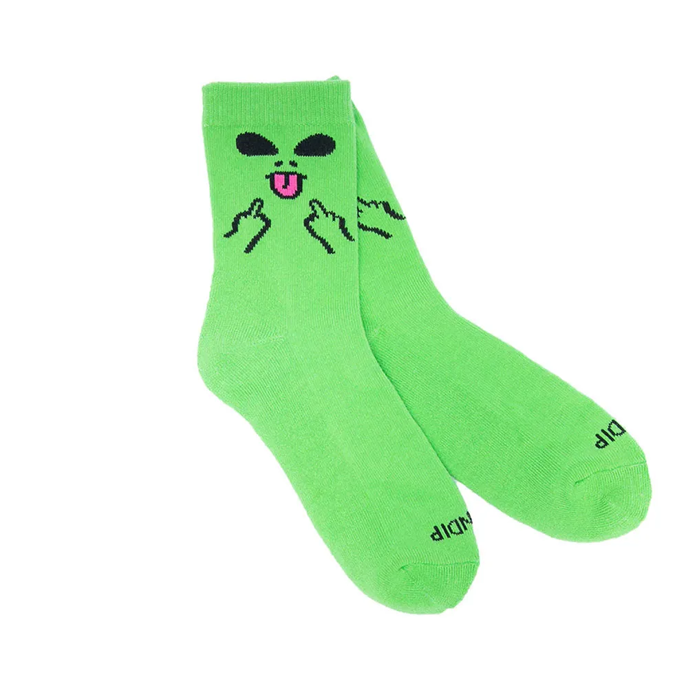 ALIEN FACE MID SOCKS