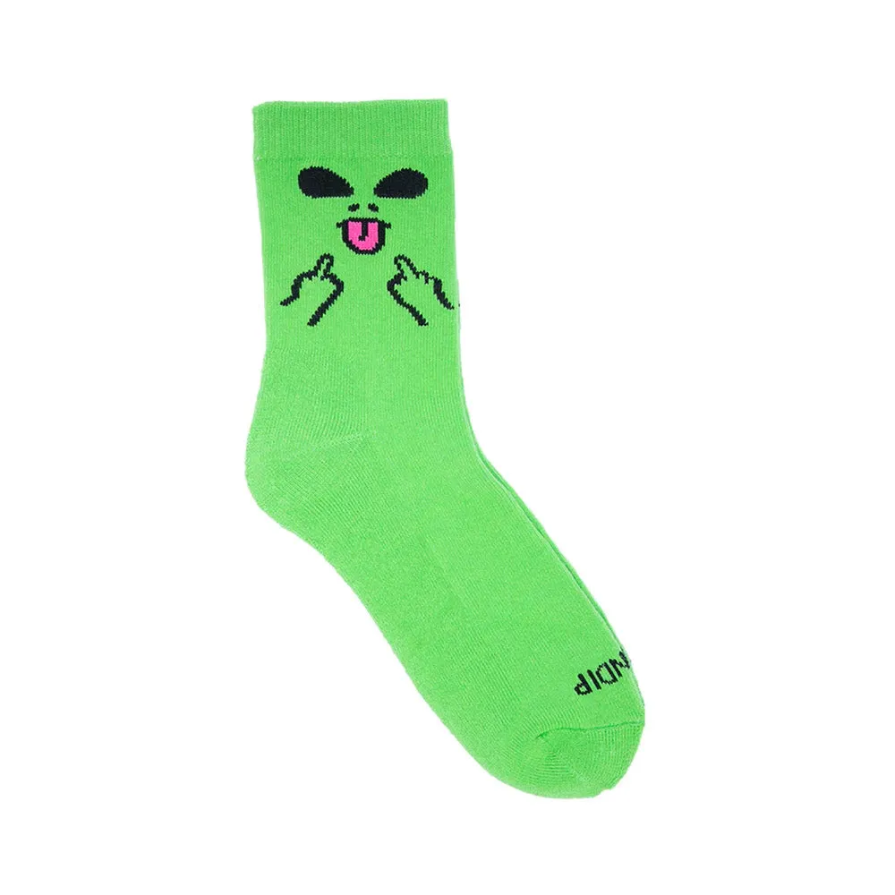 ALIEN FACE MID SOCKS