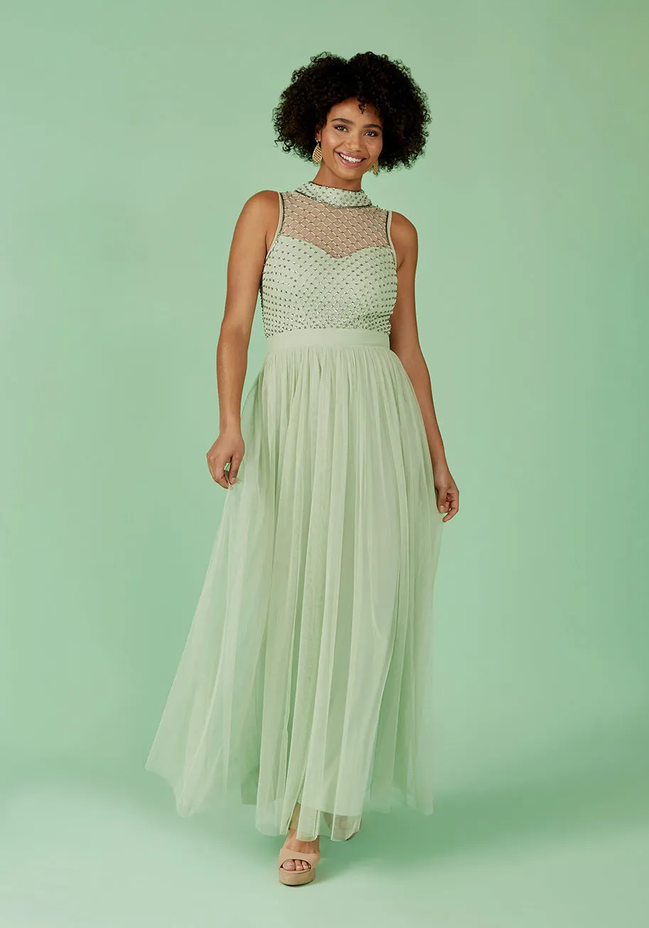 An Unforgettable Evening Maxi Dress