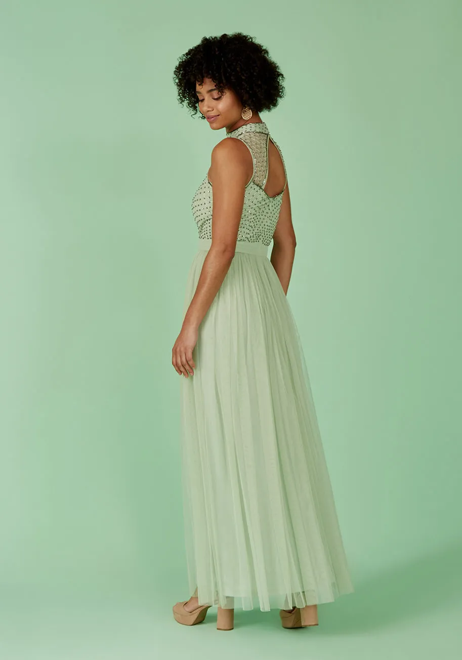 An Unforgettable Evening Maxi Dress