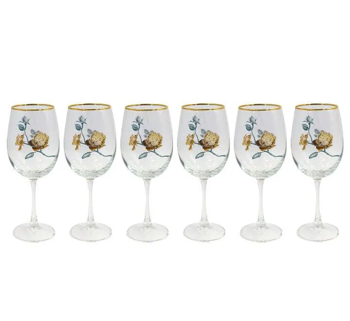 Angela Multi Color Drinking Glasses