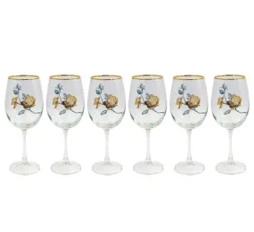 Angela Multi Color Drinking Glasses