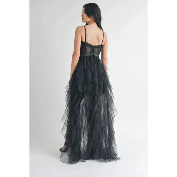 Angela Tulle Maxi Dress