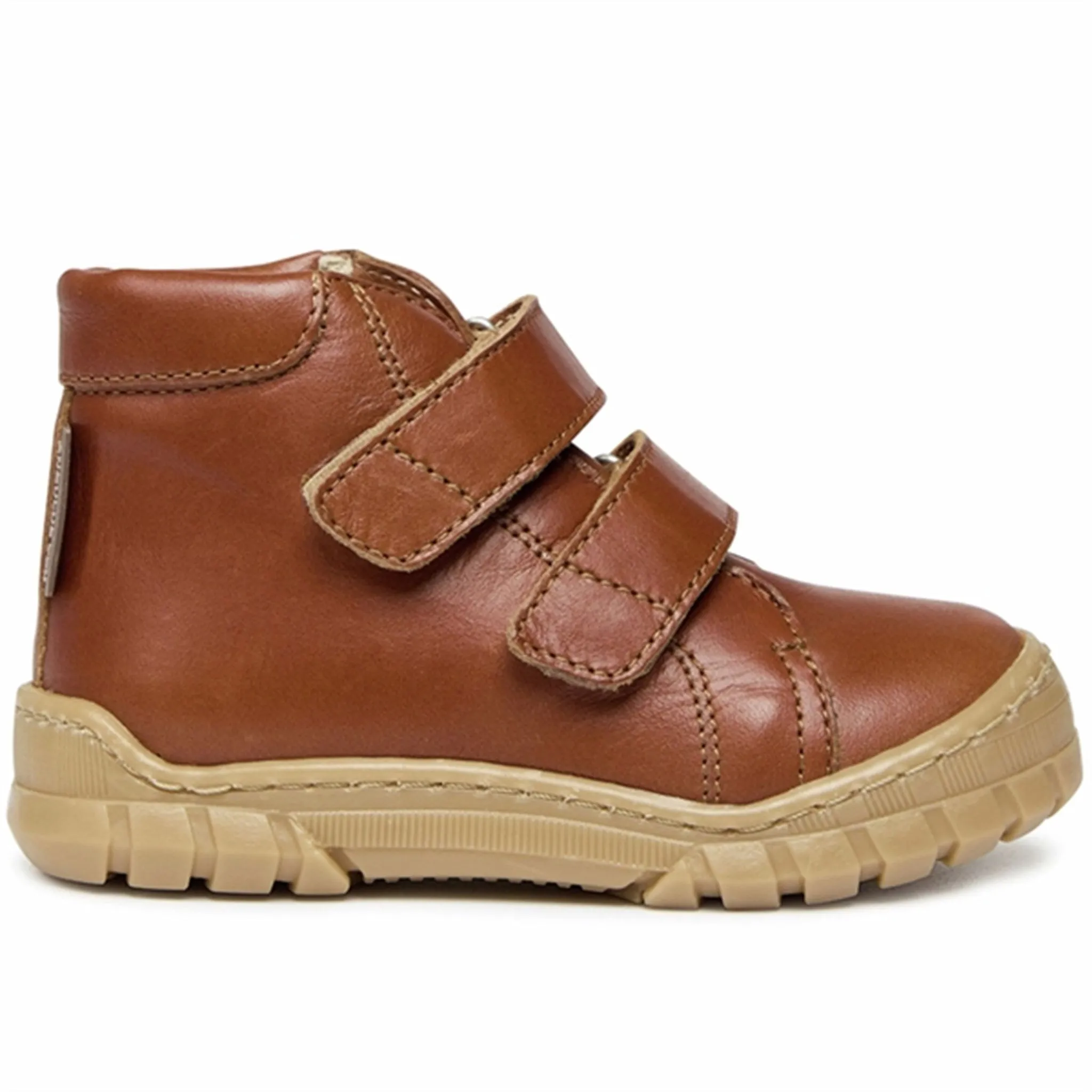 Angulus Basic Beginner Tex Sneaker with Velcro Cognac Basic