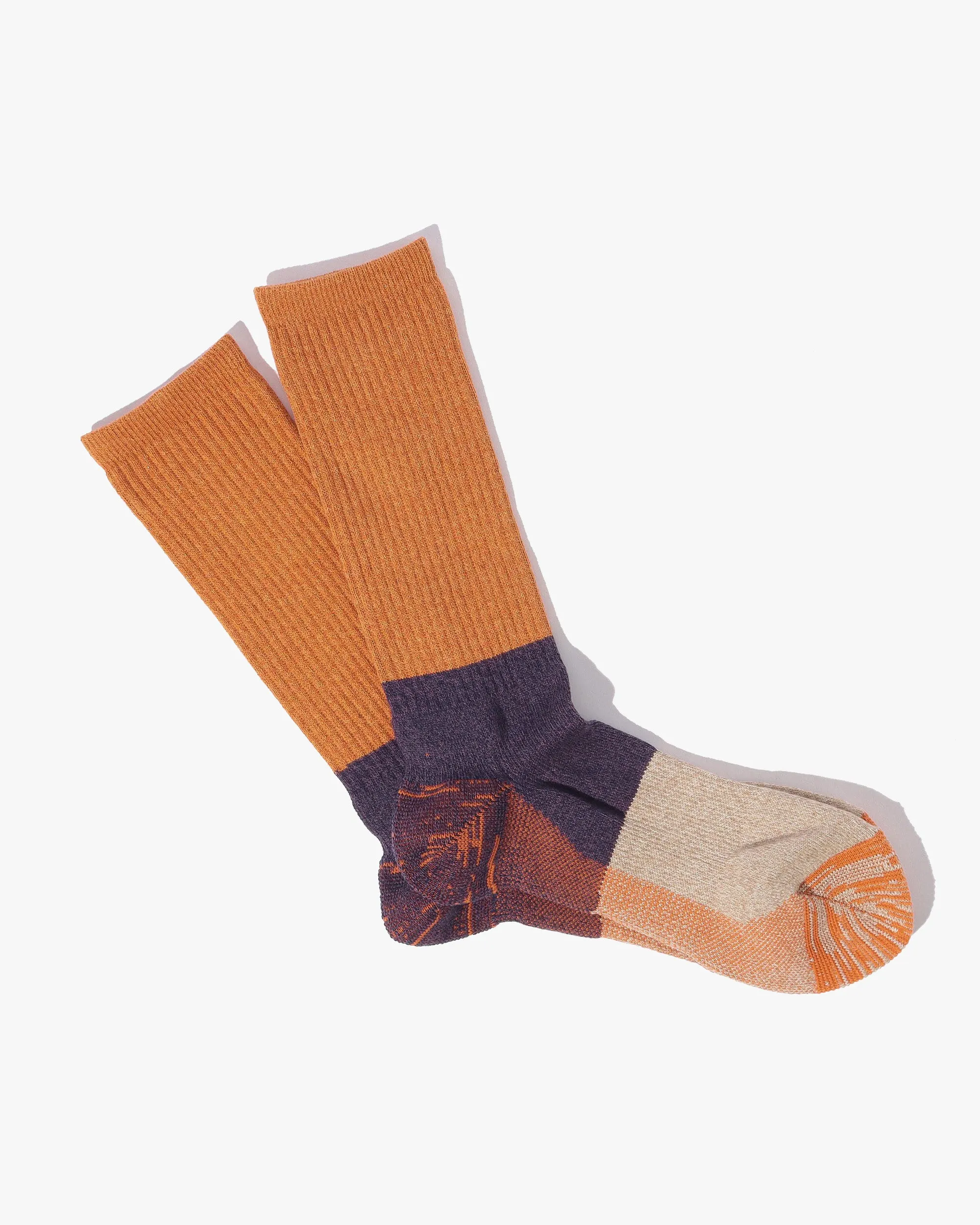 Anonymous Ism MOC Pile Crew Socks - Mustard