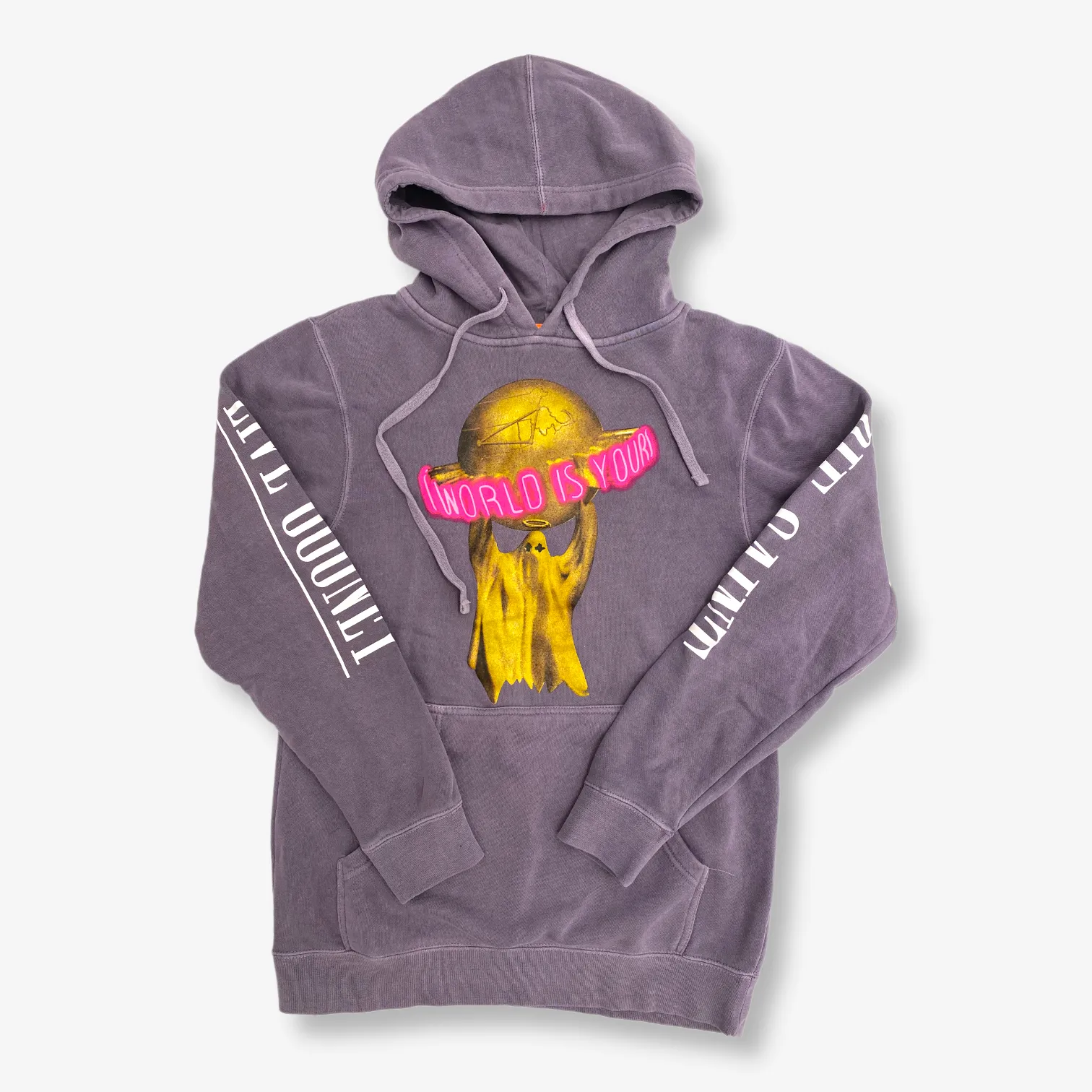 B Wood x Sneaker Junkies Ghost World Hoodie Pigment Purple