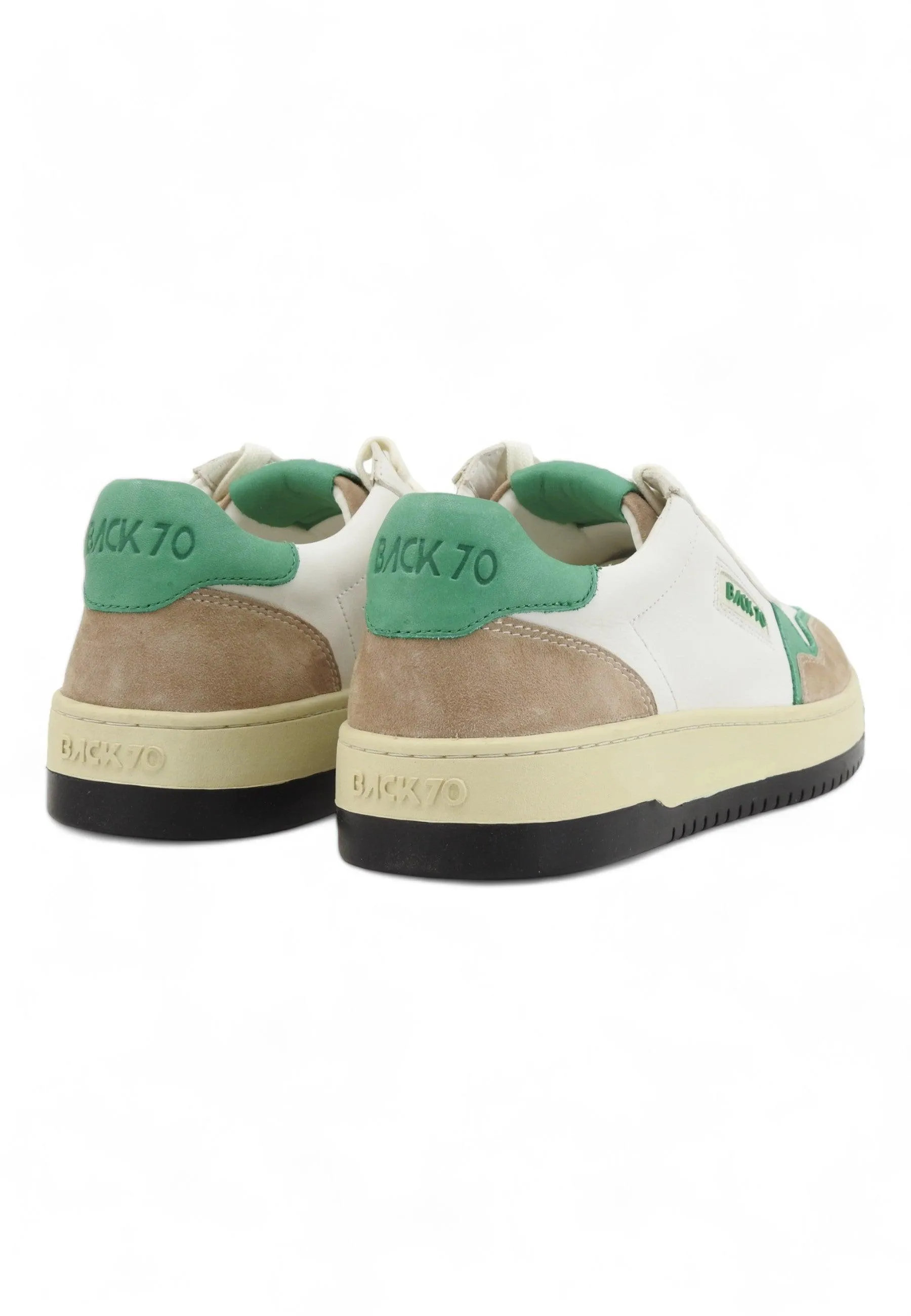 BACK70 Lover Sneaker Uomo Savana Pino Bianco 108002-000401