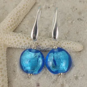 bahama blue earrings