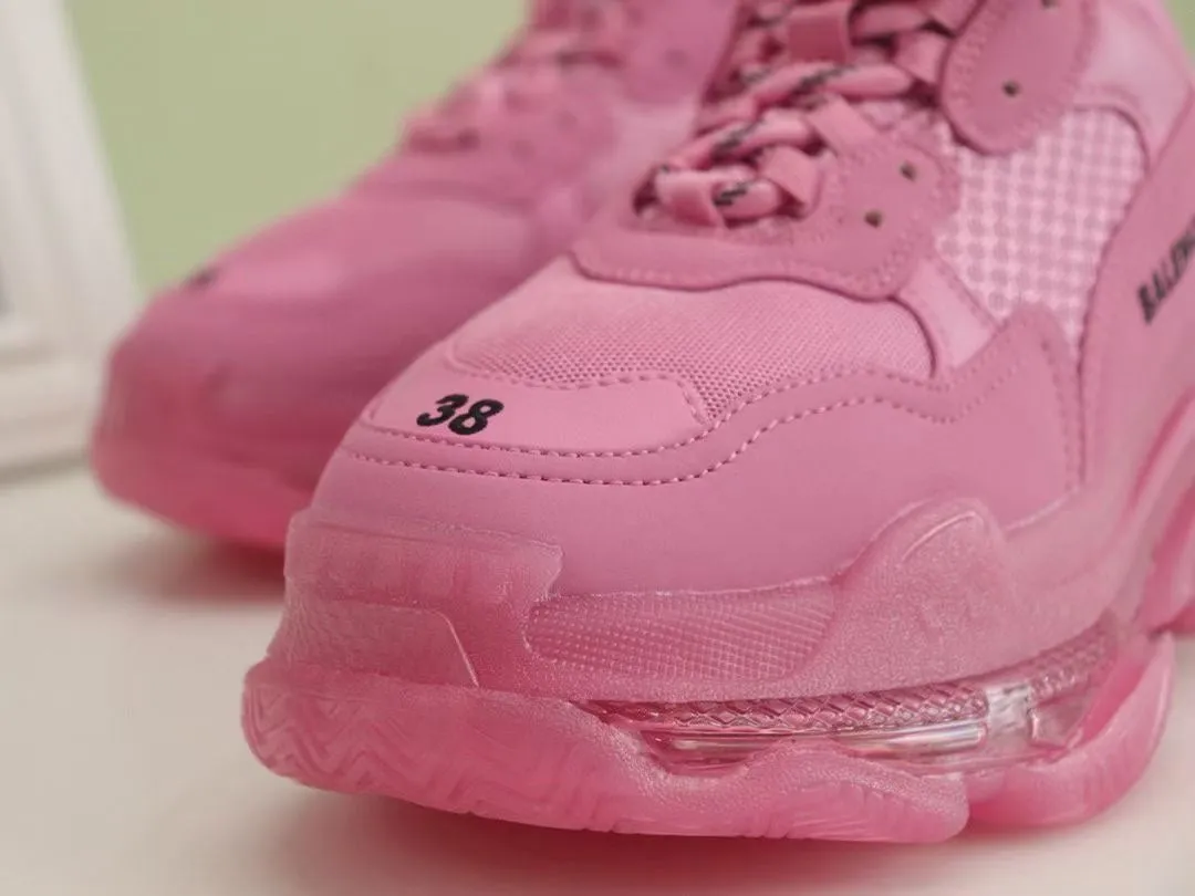 Balenciaga Triple S Sneaker 'Clear Sole - Pink'