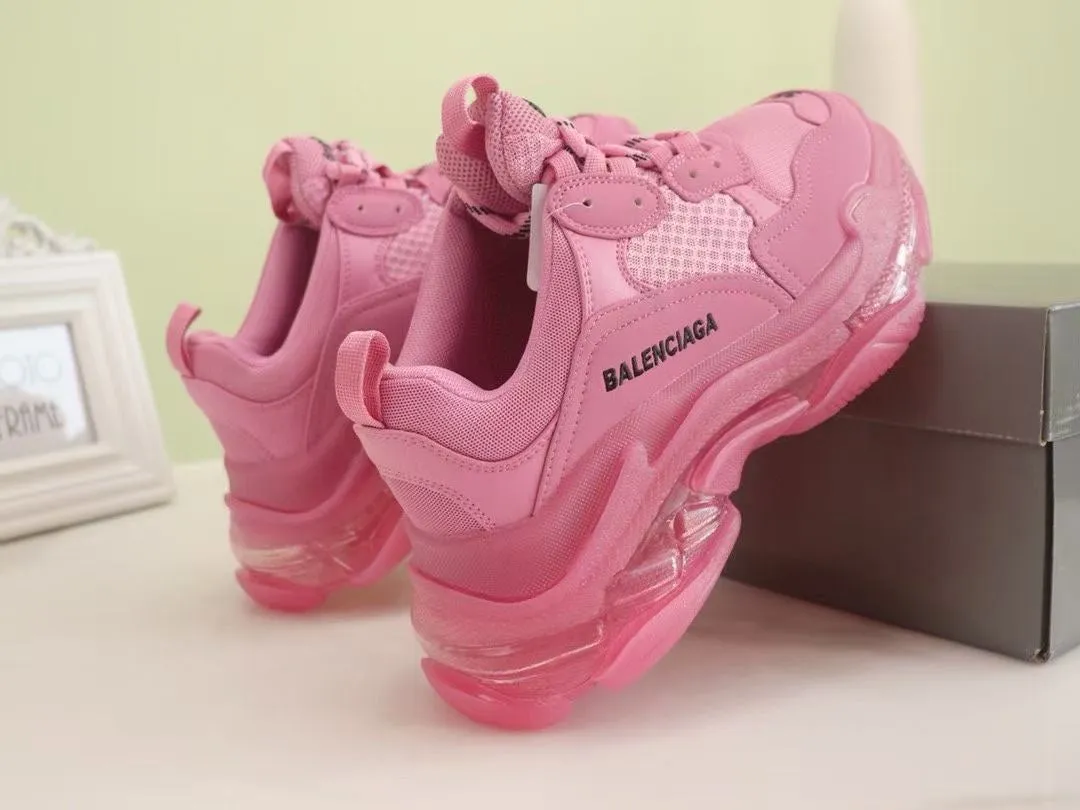 Balenciaga Triple S Sneaker 'Clear Sole - Pink'