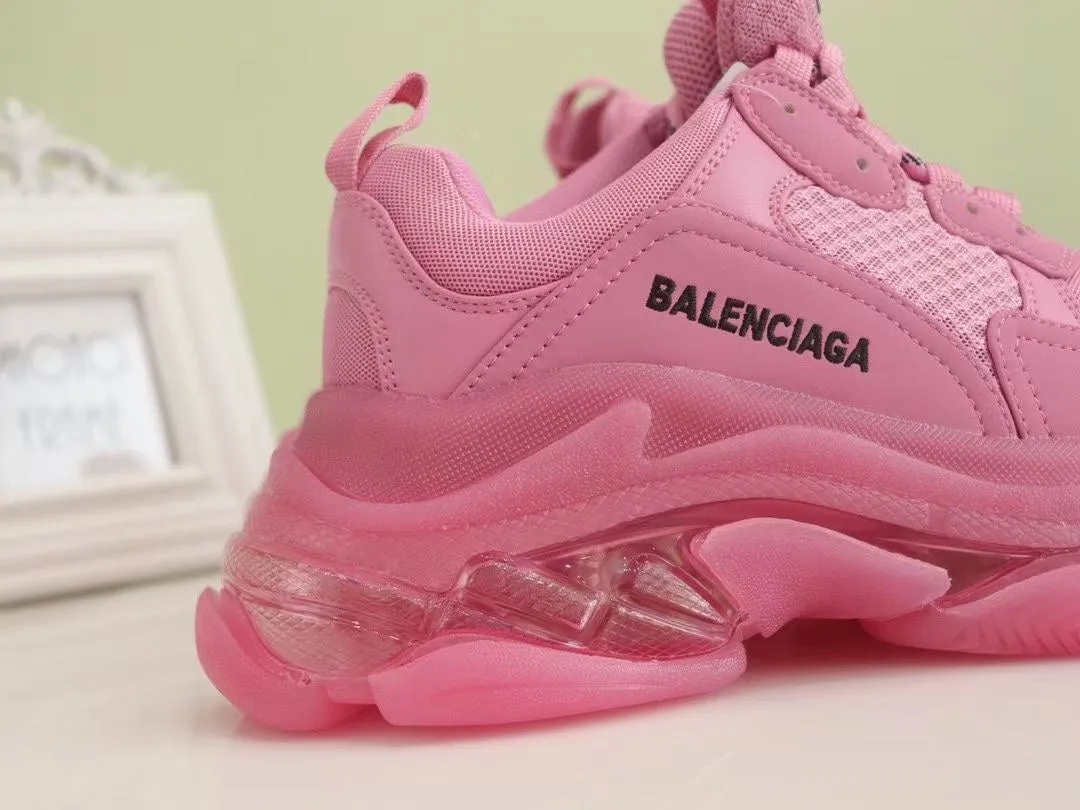 Balenciaga Triple S Sneaker 'Clear Sole - Pink'