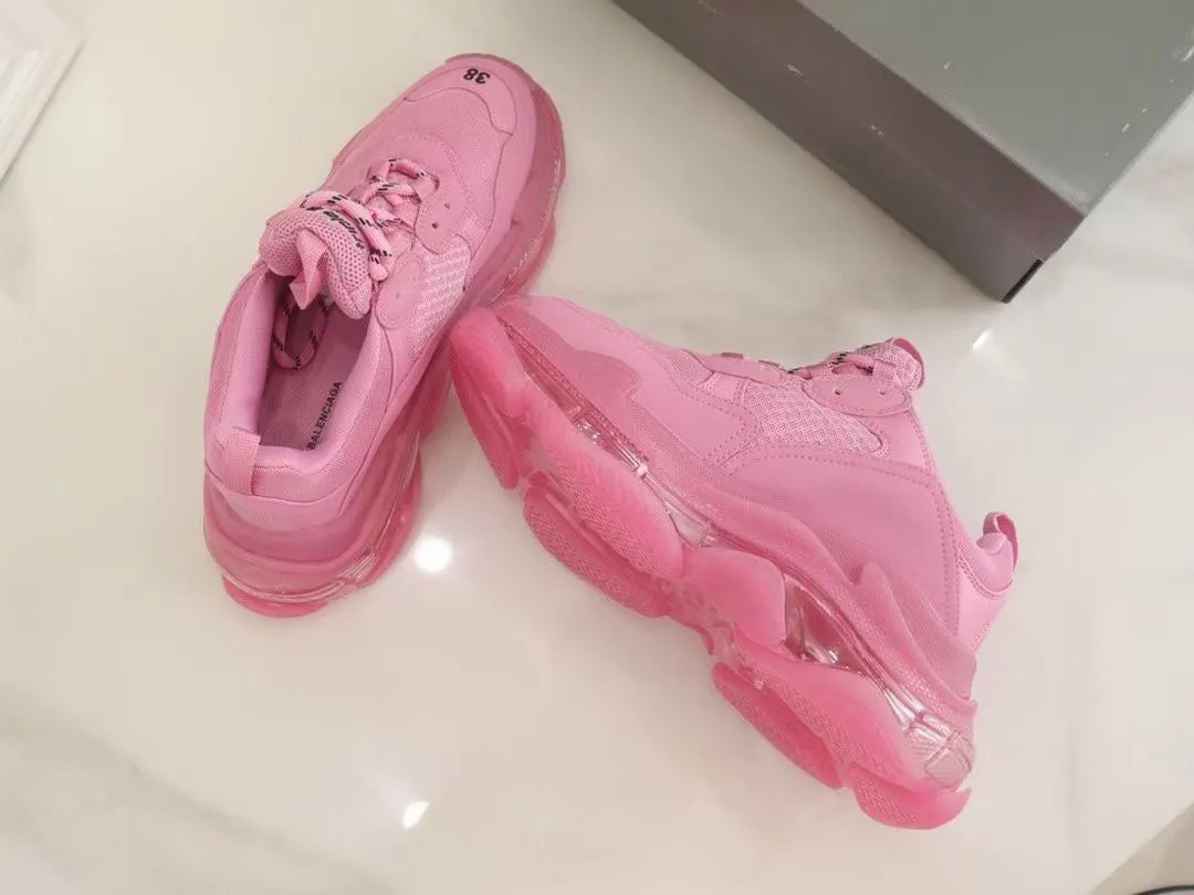 Balenciaga Triple S Sneaker 'Clear Sole - Pink'