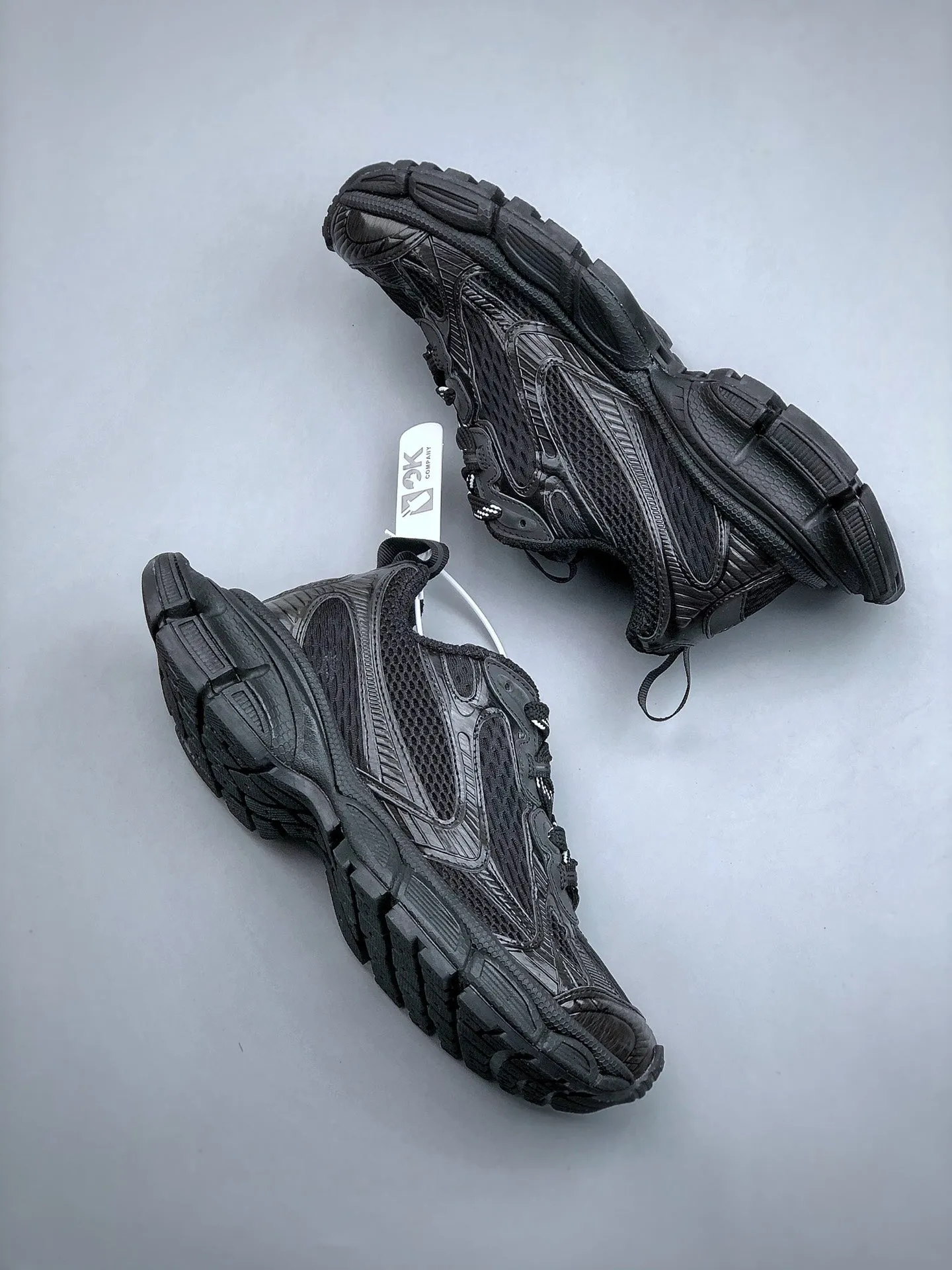 Balenciaga Wmns 3XL Sneaker 'Worn-Out - Black'