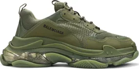 Balenciaga Wmns Triple S Sneaker 'Clear Sole - Green'