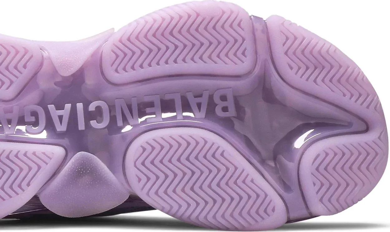 Balenciaga Wmns Triple S Sneaker 'Clear Sole - Light Lilac'