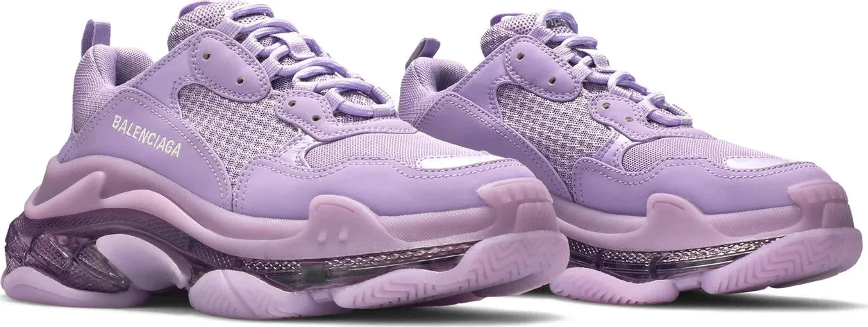 Balenciaga Wmns Triple S Sneaker 'Clear Sole - Light Lilac'