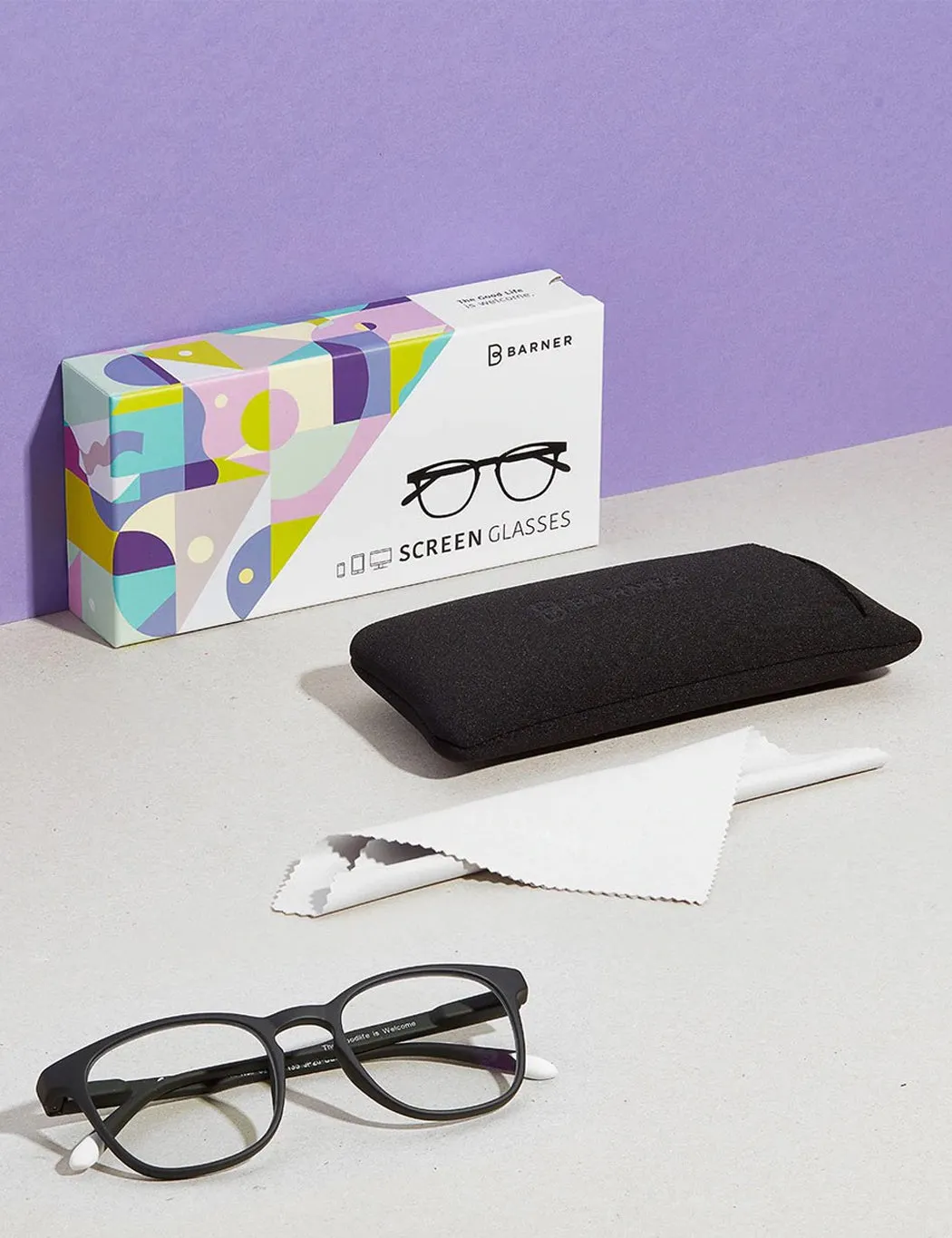 Barner Dalston Blue Light Computer Glasses - Black Noir