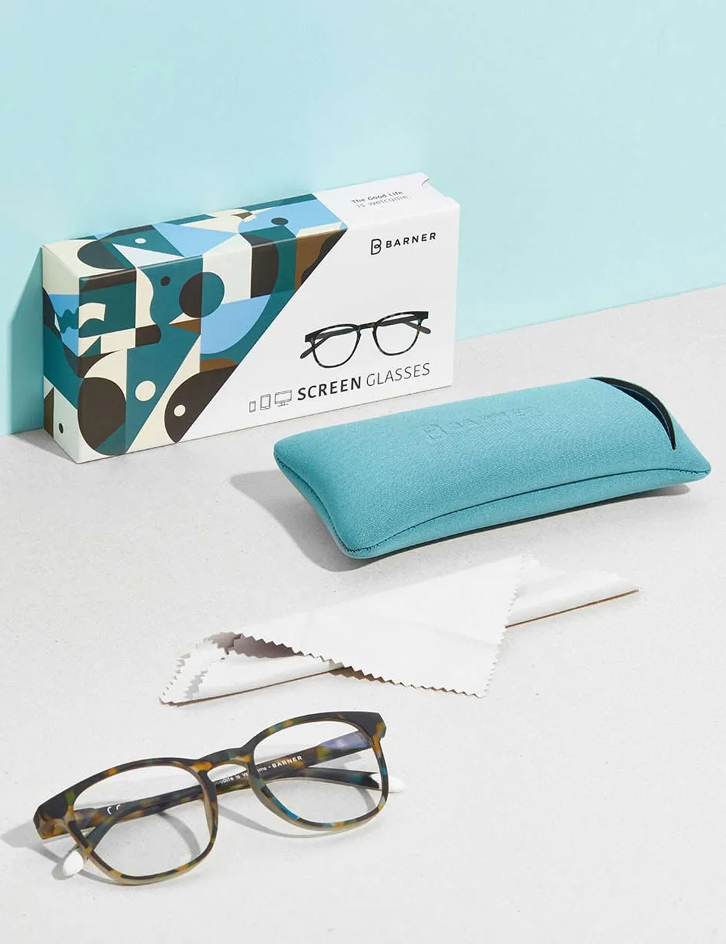 Barner Dalston Blue Light Computer Glasses - Blue Tortoise