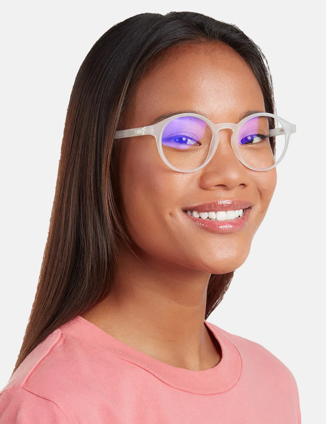 Barner Le Marais Blue Light Computer Glasses - Coconut Milk