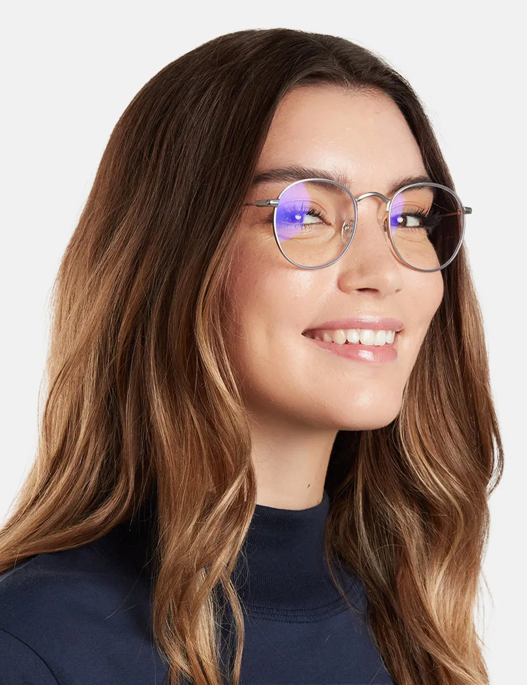 Barner Recoleta Blue Light Computer Glasses - Silver Matte