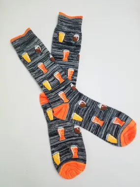 Beer Glasses Crew Socks