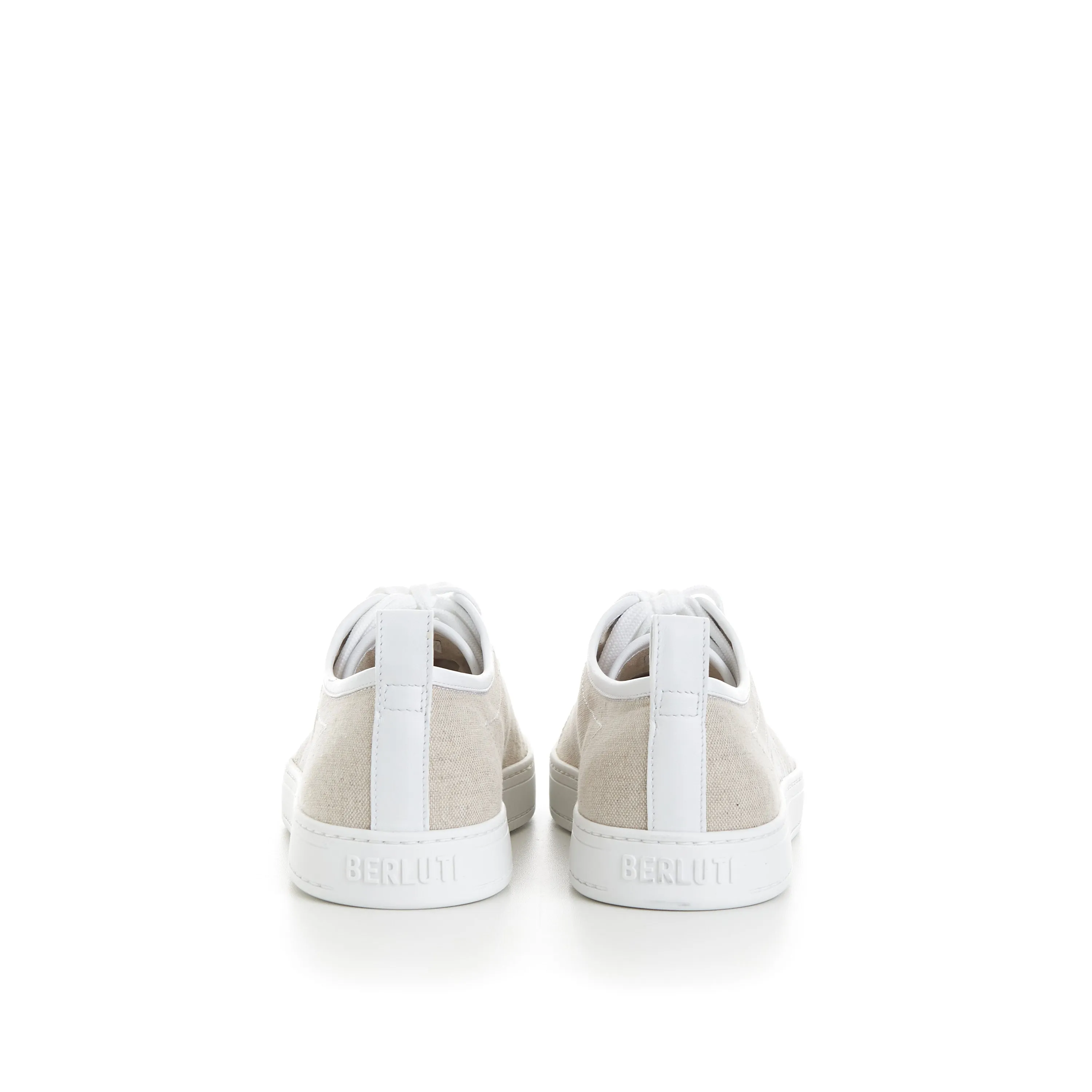 Beige Playtime Low Top Cotton Sneaker - Scritto Design