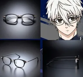 Blue Lock Seishiro Nagi Computer Glasses Frame Eye Glass Blue Light Block