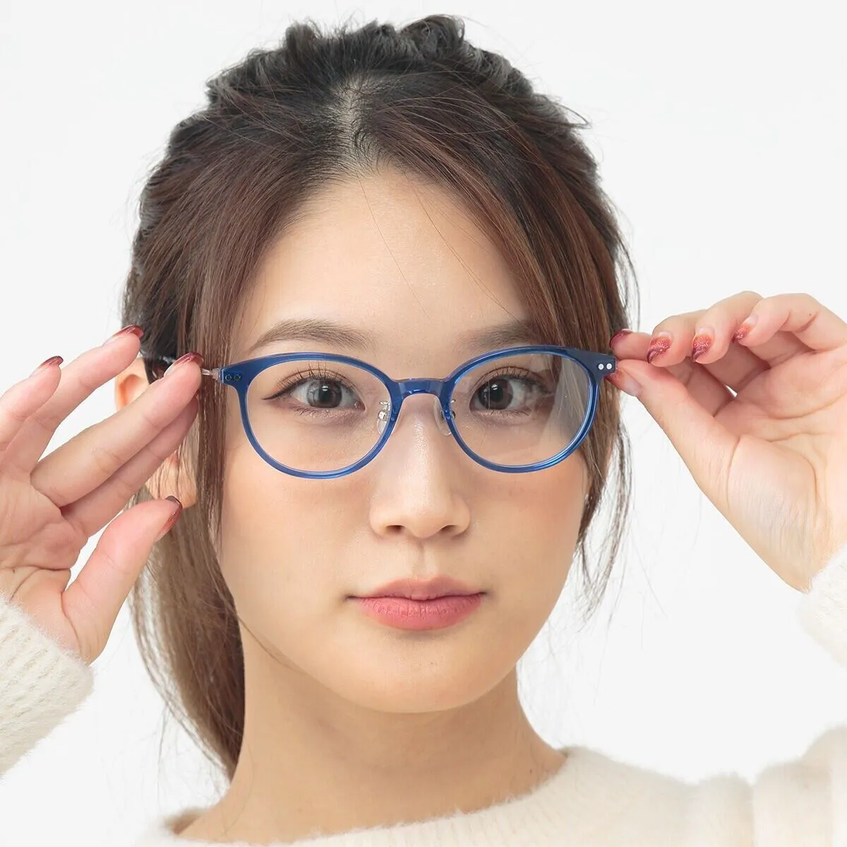 Blue Lock Yoichi Isagi Computer Glasses Frame Eye Glass Blue Light Block