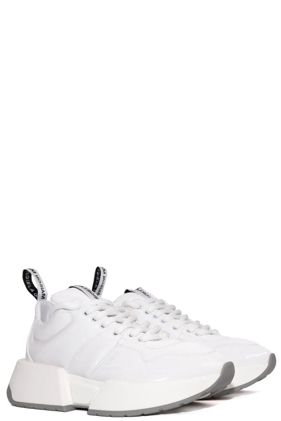 Bright White Leather Sneaker