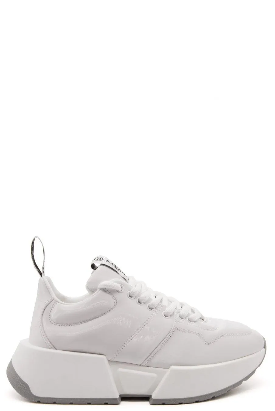 Bright White Leather Sneaker