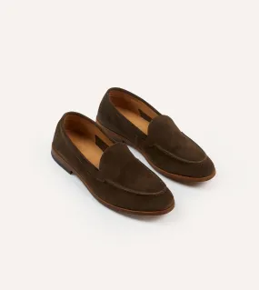 Brown Suede Henri Summer Loafer