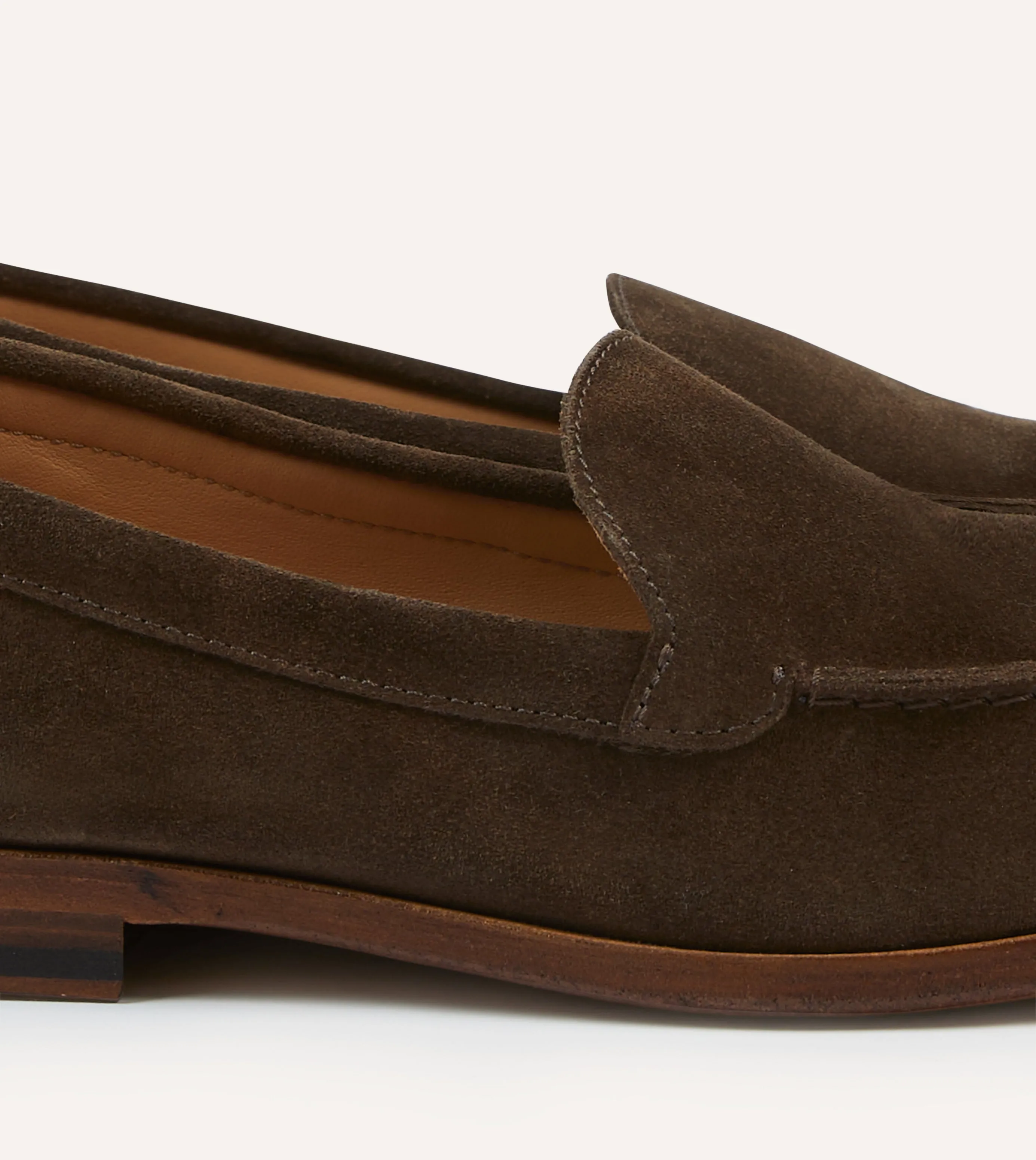 Brown Suede Henri Summer Loafer