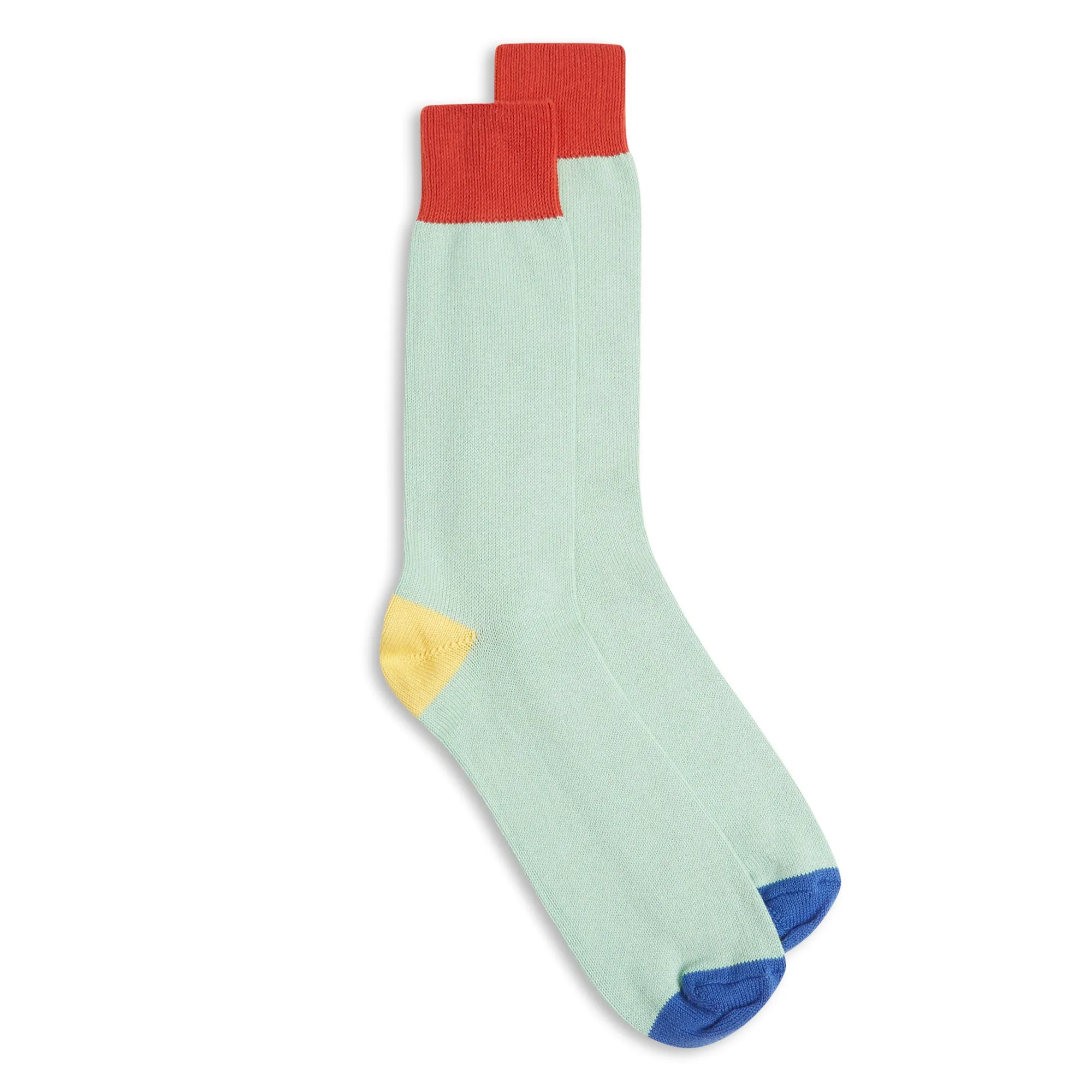 Burrows & Hare Fourway Socks - Mint