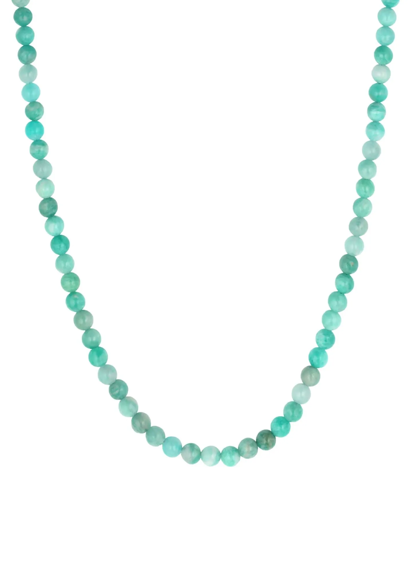 Carter Gemstone Necklace Blue Amazonite