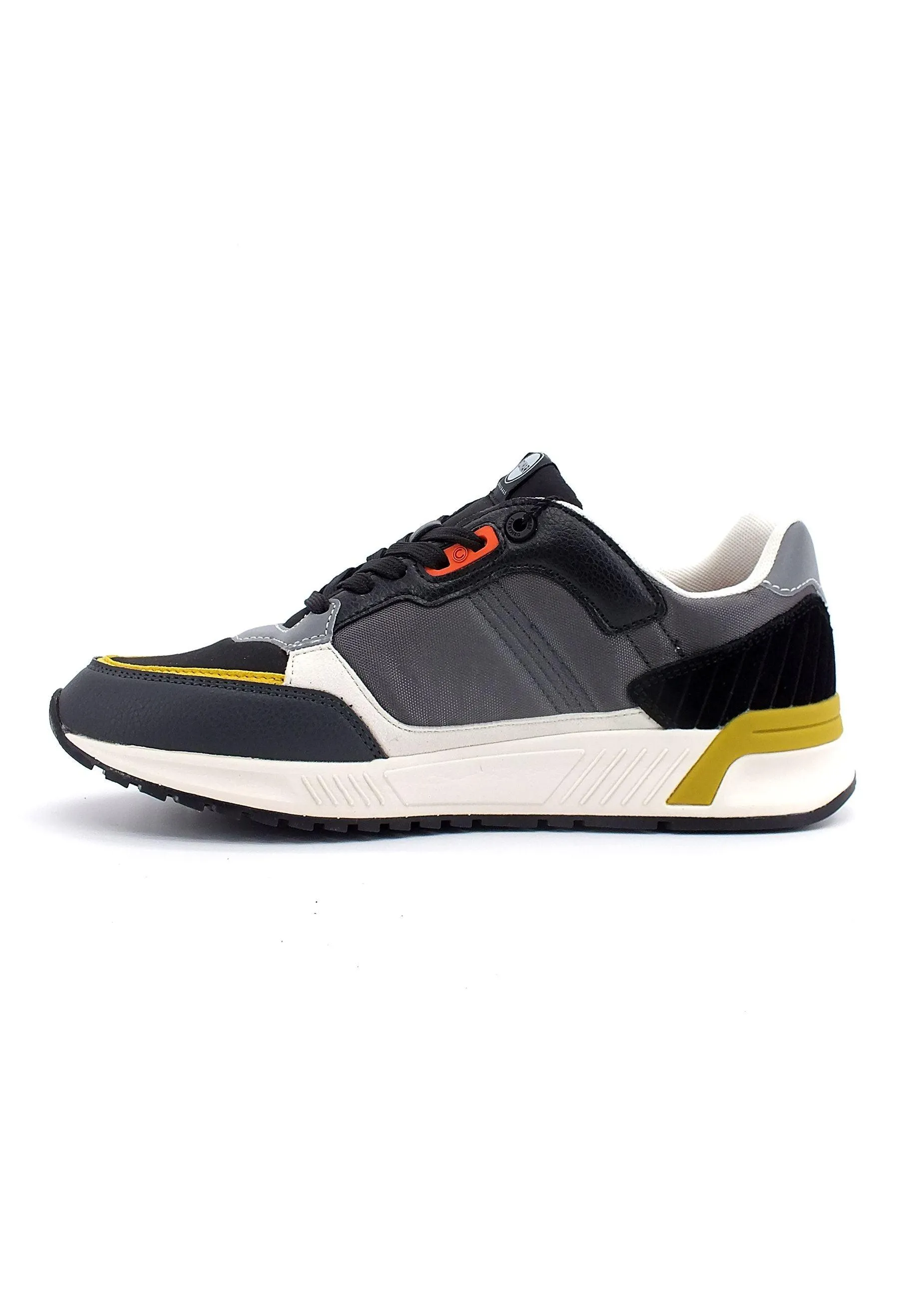 COLMAR Sneaker Uomo Dark Grey Black Ochre DALTON BACKWORD