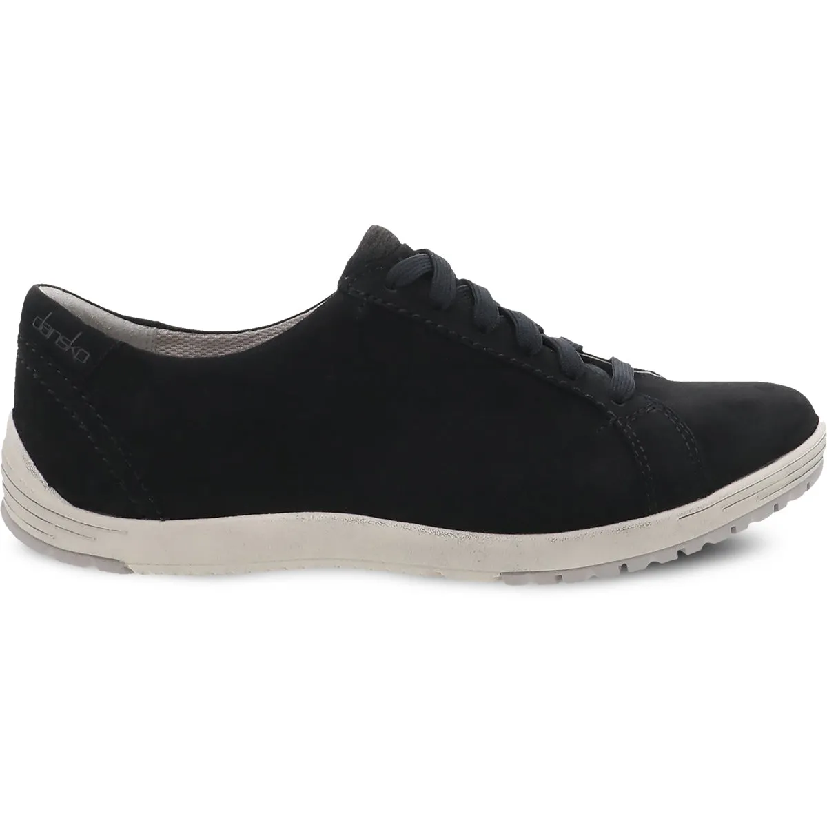 Dansko Leela Sneaker - Black Waterproof Nubuck