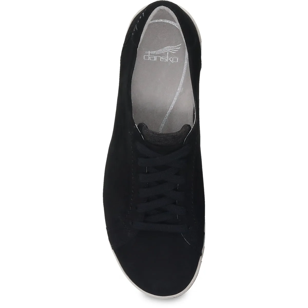 Dansko Leela Sneaker - Black Waterproof Nubuck