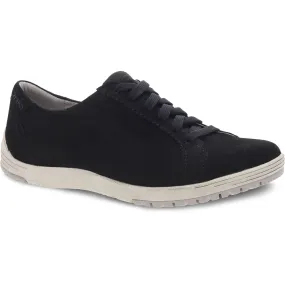 Dansko Leela Sneaker - Black Waterproof Nubuck