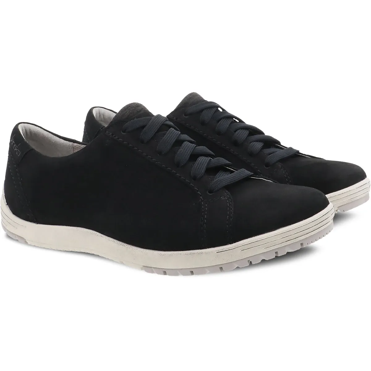 Dansko Leela Sneaker - Black Waterproof Nubuck